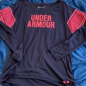 Under armour workout 3/4 sleeve